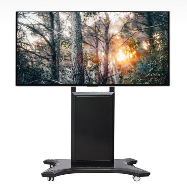 이동식 티비 스탠드 거치대 85인치 82인치 80인치 77인치 75인치 lg 삼성 TV 전자칠판 지지대