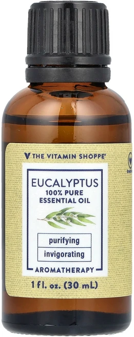 The Vitamin Shoppe 순도 100% 에센셜 오일 유칼립투스 30ml(1fl oz) Shoppe (더 비타민 샵), The Vitamin Shoppe, 순도 100% 에센 - 쿠팡
