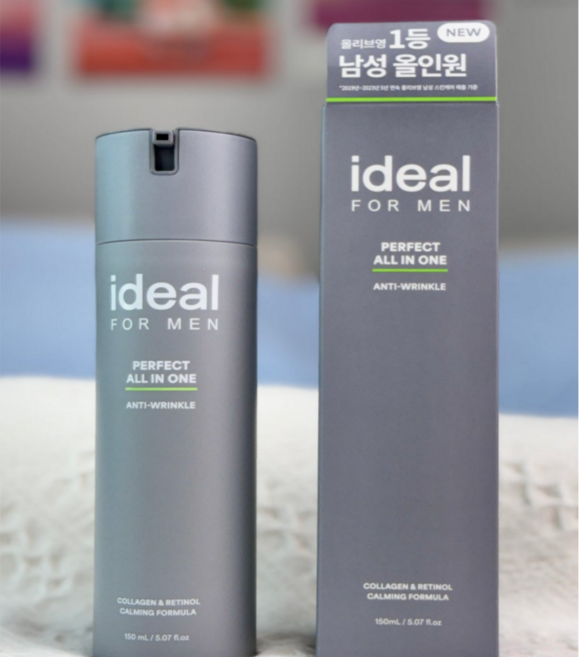 [남성콜라겐 BEST] 아이디얼 포 맨 퍼펙트 레티놀 올인원 주름 탄력 보습 (30ml 증정), 1개, 150ml
