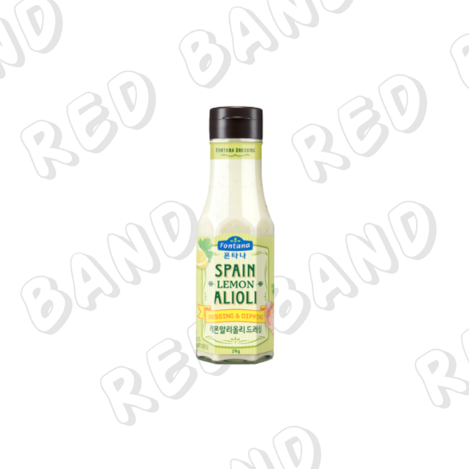 폰타나 스페인 레몬 알리올리 드레싱, 270g, 7개