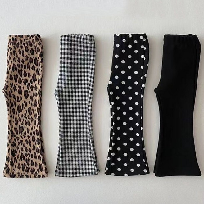 [앙디] 바지 패턴부츠컷 (SFW001)_(기모 일반 겨울 아동복 여아 나팔 의류 여아용 봄가을 유아복 아이스면)