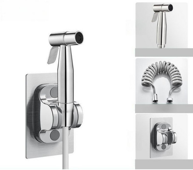 준성유통 욕실 스프레이건 코일호수3M 분사기 다용도 호환 샤워기, 실버-3M,1개