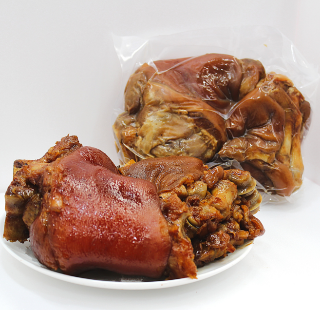 [백가네식품] 100% 앞다리 수제 통족발, 3개, 1.1kg