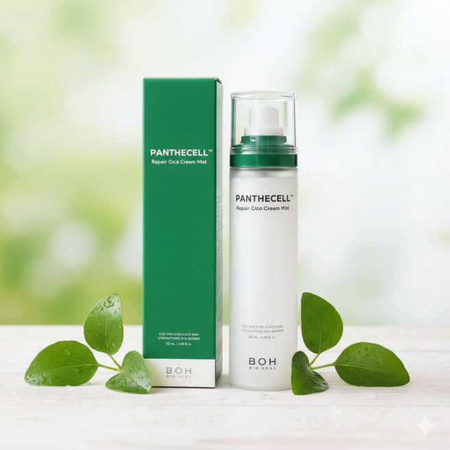바이오힐보 판테셀 리페어시카 크림 미스트 120mL BOH Repair Cica Cream Mist 고보습 미스트, 1개