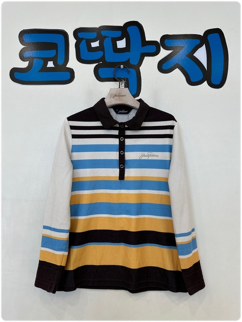 여06281 잭니클라우스정품 작업복추천 카라 피케 폴로 긴팔 티셔츠 춘추 중고구제 코딱지구제