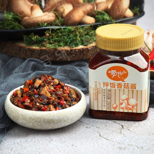 후난 특산품 요리 소스 辣椒酱 下饭菜, 1개, 280g