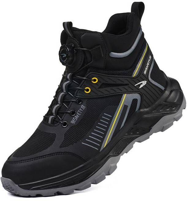 남자 안전화 운동화처럼 편안한 경량 다이얼 사계절 작업화