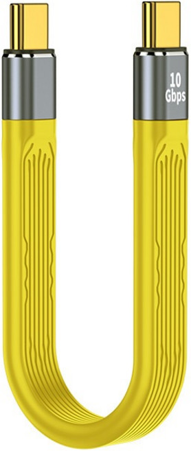 40Gbps傳輸線 短型100W充電線 carplay專用線 手機充電線 PD充電線 Type-C充電線, 1個, type-c to type-c