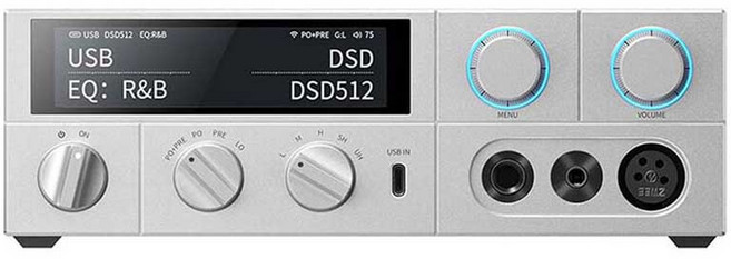 FIIO K15 데스크탑 디코딩 헤드폰 앰프, 실버