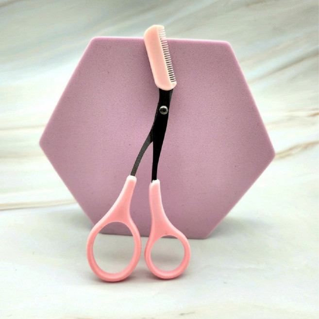 미용가위 눈썹다듬기 1P 빗가위 눈썹관리