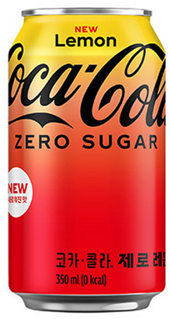 코카콜라 제로 캔, 350ml, 4개