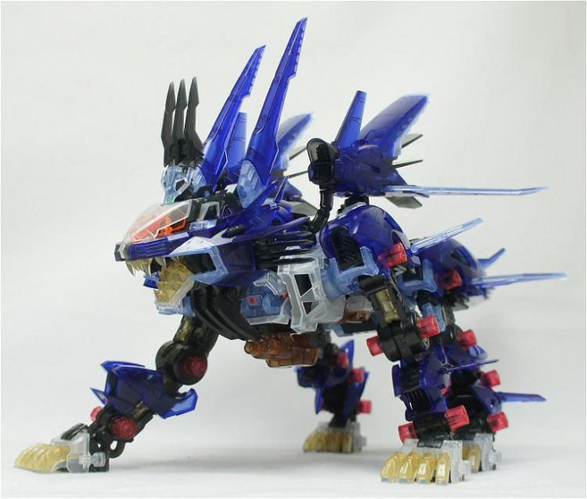 대륙산 조이드와일드 BT모형 1/72 A30 LIGER ZERO JAGER 라이거 제로 예거 클리어버전