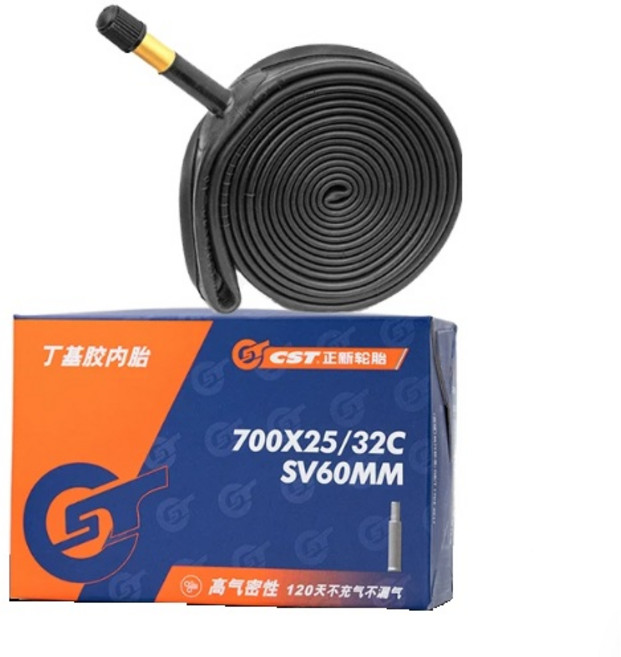 正新內胎 700x25/32C 美嘴 法嘴 700C公路車內胎, 美嘴 60mm, 1個