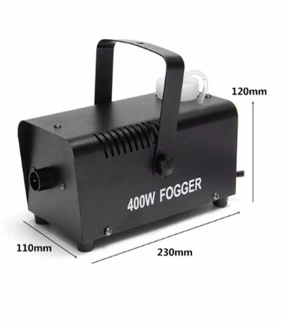 스모그 포그머신 400W 연기 안개 촬영 특수 효과 소독기 클럽 축제 무대 메이커 공연용 와이어 제어, 1개