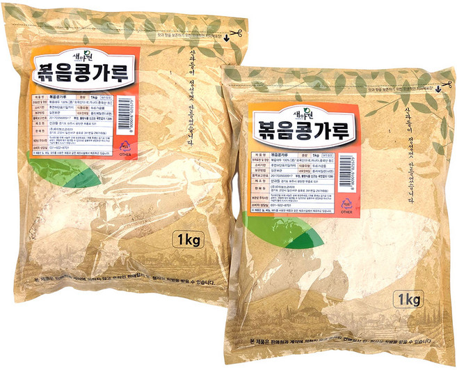 새마원 산과들 볶음콩가루, 1kg, 2개