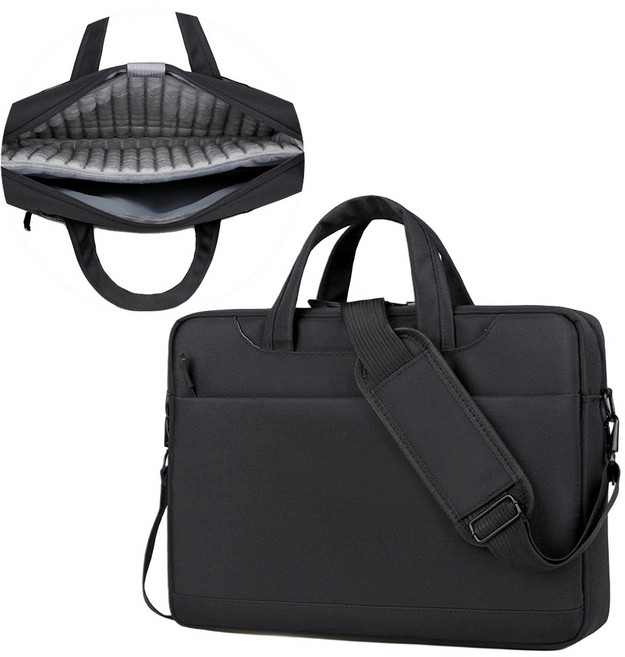 Lexport 노트북 보호 쉴드 쿠션 에어백 서류 대용량 가방