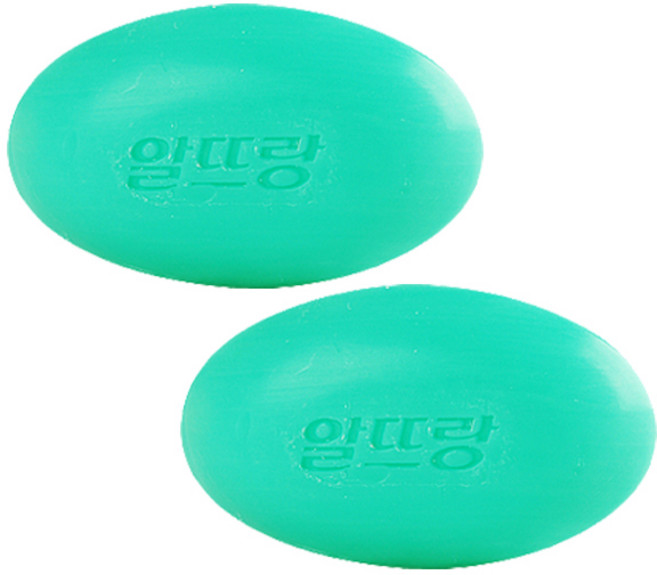 LG생활건강 알뜨랑비누 그린 ( 130g ) 대용량비누, 30개입