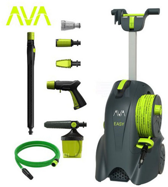 AVA 아바 업소용 고압세척기 Easy P57 접이식 핸들 강력한 물청소