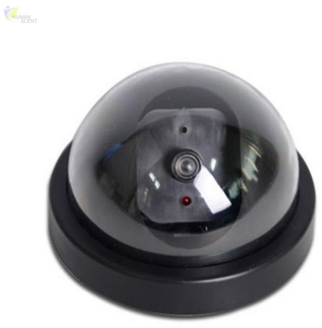 휴먼센트 돔형 CCTV 모형 블랙 보급형 공갈카메라