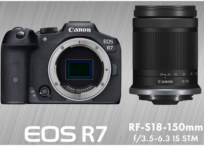 Canon EOS R7 無反光鏡相機 RF-S 18-150mm 鏡頭組 可開立統編 申請贈送電池 享兩年保固, 1個, R7+RF-S 18-150mm鏡頭組,不用加購