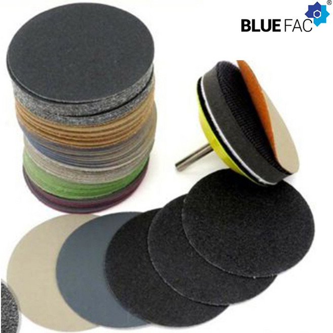 샌딩 디스크 BSP3-50P세트 3인치 백업패드+아답터, 1세트, 본품(배터리없음)