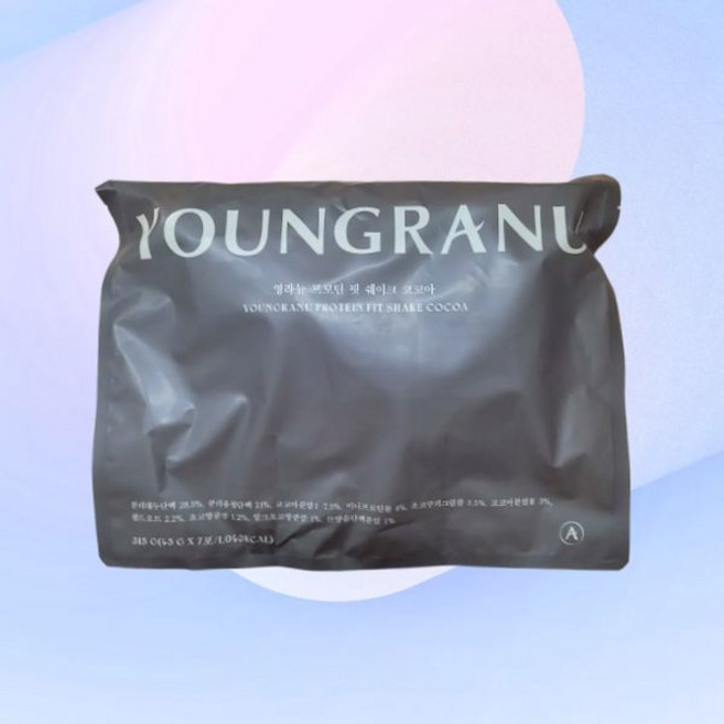 영라뉴 프로틴 핏 쉐이크 코코아 45g 7포 1박스 595063, 영라뉴 프로틴 핏 쉐이크 코코아 45g 7포 1박스 5, 1