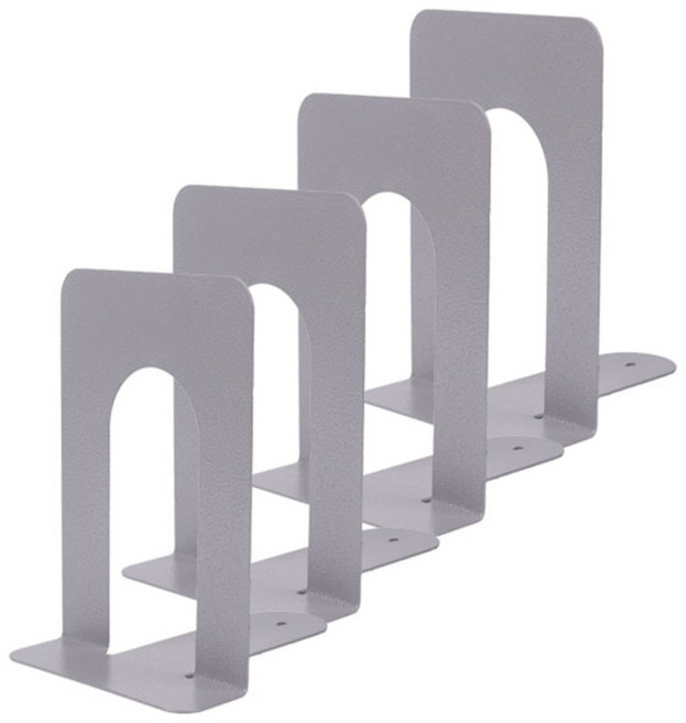 아카데미 북앤드 T형 도서관용 4p, 회색