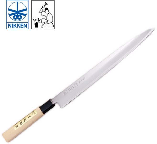 일본 니켄 목금도 단조 사시미 270mm 일식용, 1개