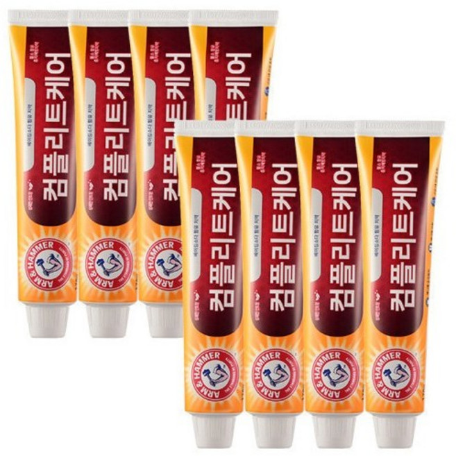 암앤해머 컴플리트케어 치약, 178g, 8개