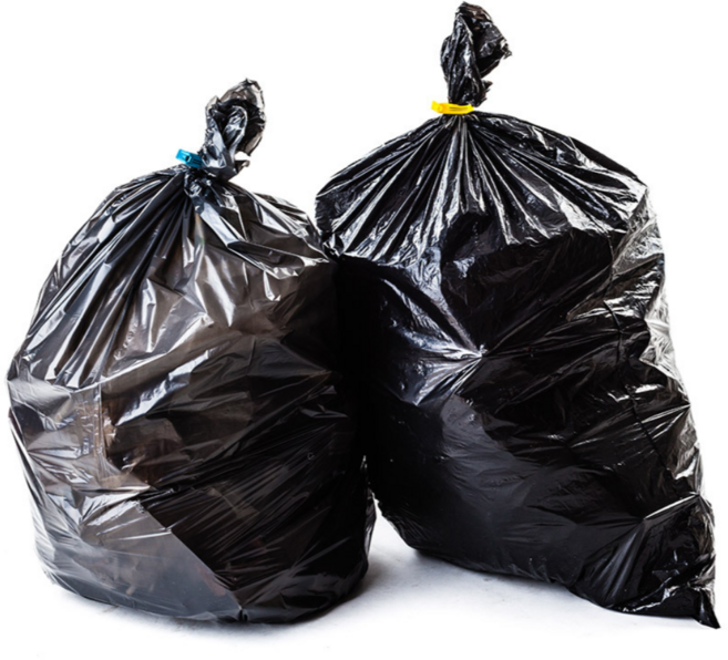 질긴 대용량 쓰레기 봉투 100리터 50매, 검정