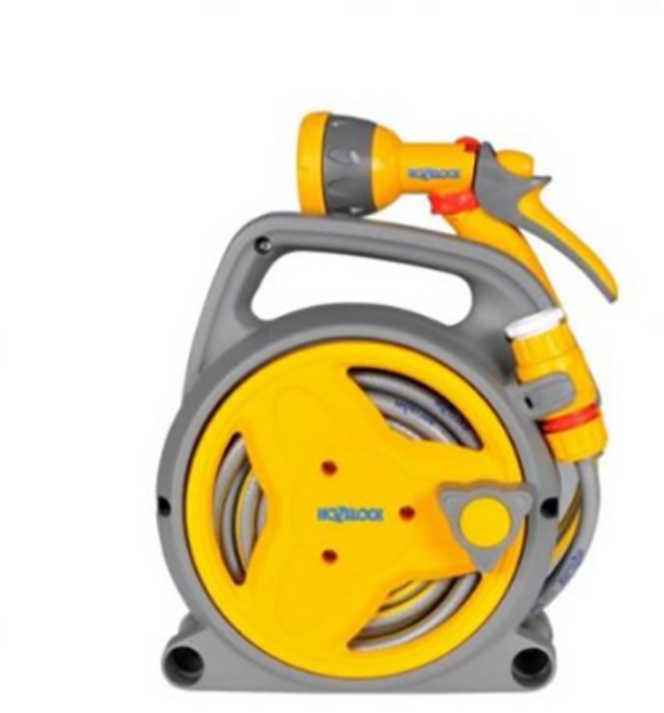 호제록 미니 호스릴 노랑 2425 + 멀티 스프레이건, 1세트