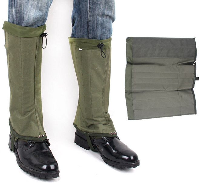 YC 치마 각반 코드락 국방색 L XL 2XL 안전패널내장 심마니 산악 등산 대나무 사냥 작업 뱀 해충, 1세트