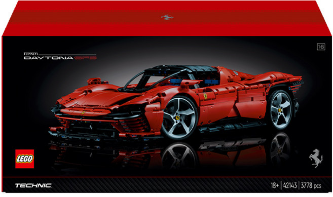 레고 테크닉 42143 페라리 Daytona SP3, 혼합색상, 1개