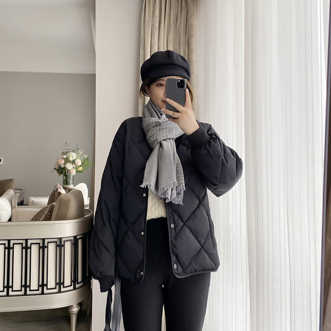 HA.M 여성 겨울 경량 점퍼 오리털 데일리 자켓 아우터