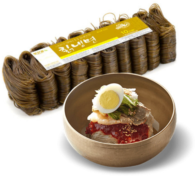 백미식품 맛찬들 칡냉면 2kg 1박스(6개), 6개