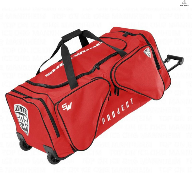 아이스하키가방 하키백 캐리어 보관 백팩 대형 스케이팅 장비가방, 36인치 레드 M사이즈, 1개
