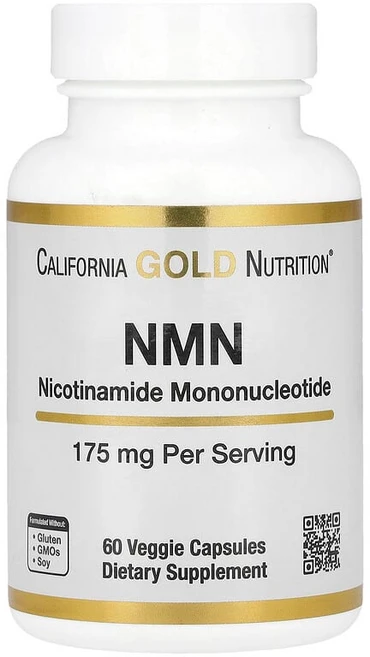 California Gold Nutrition NMN 175mg 베지 캡슐 60정 CGN-01920 - 쿠팡