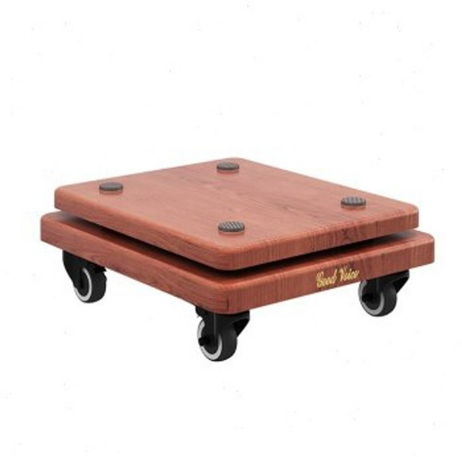 고성능 우퍼 방진 받침대 받침 서브우퍼 사운드바 거치대 패드 매트 방지 진동, 2. 2단35x40, 1개