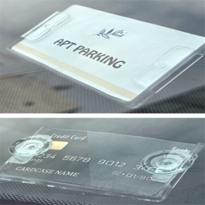 해피데이 주차증케이스 하이패스카드, 흡착판