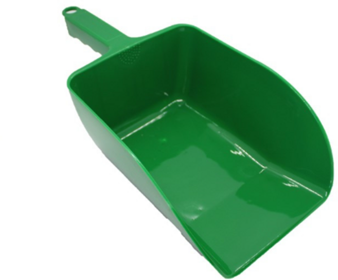 사료바가지 사각 곡물 여물 사료삽 스쿱 돈사 축사 기자재 병아리 닭 오리 대, 1개