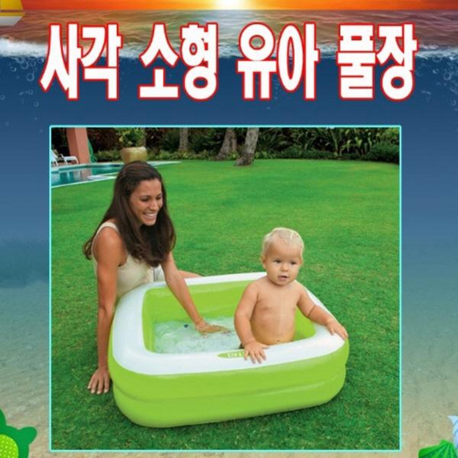 튜브 에어 풀장 어린이 물놀이장 유아 풀장 사작 베란다 풀장 간이수영장 이동식수영장, 핑크, 85cm, 1개