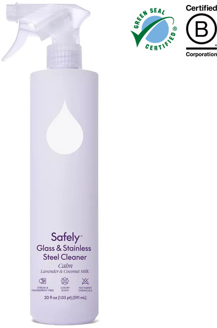 세이플리 글라스&스테인레스 클리너 캄향, 1개, 591ml