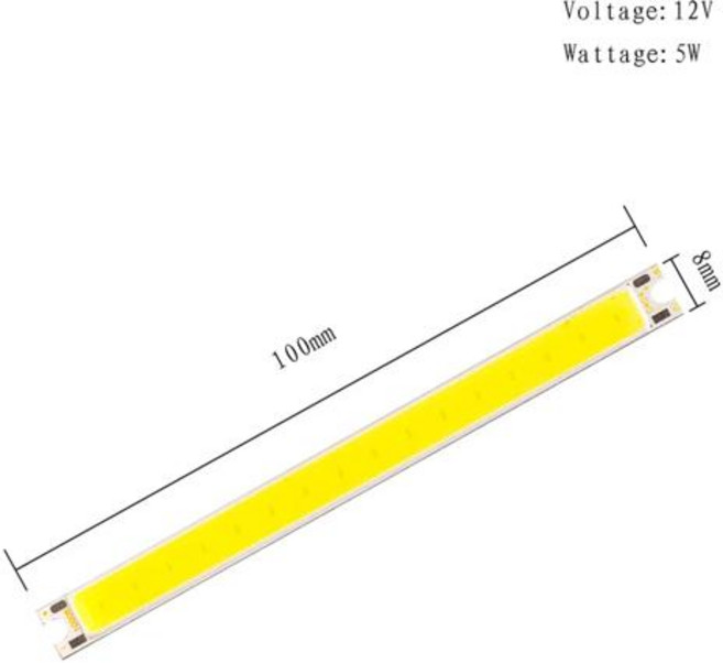 초고휘도 멀티 컬러 앰비언트 라이트 DIY 디자인 COB LED 칩 모듈 2W 3W 5W 6W 8W 12V, 1개