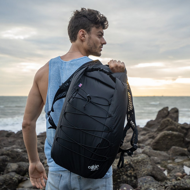 [Cabin Zero]ADV 드라이 백팩11L, 앱솔루트 블랙, 앱솔루트 블랙, 1개