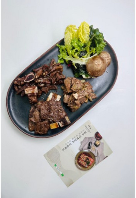 [ 청양고덕갈비 ] 수제암퇘지갈비, 1개, 1kg