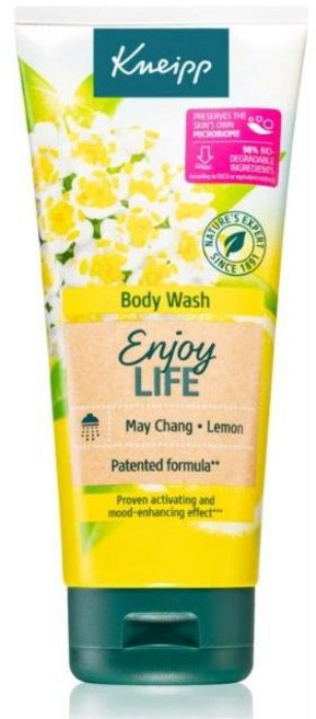 크나이프 샤워젤 인조이 라이프 레몬&월계수 향 200ml Kneipp, 1개