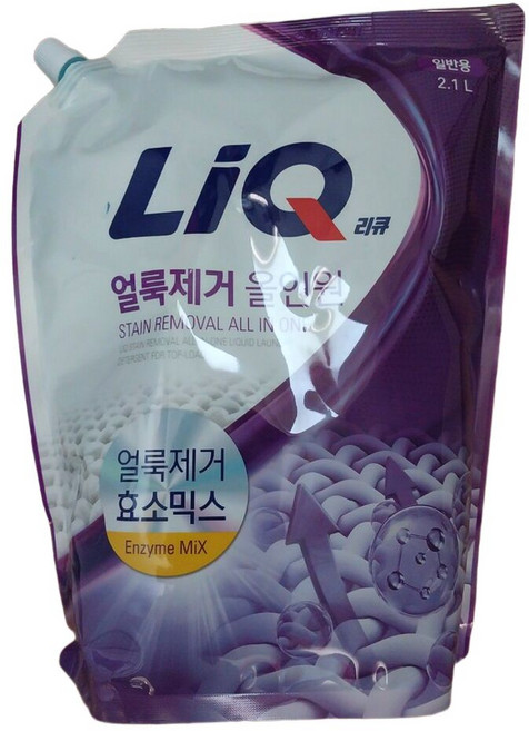 리큐 얼룩제거 올인원 일반용 액상세제 리필