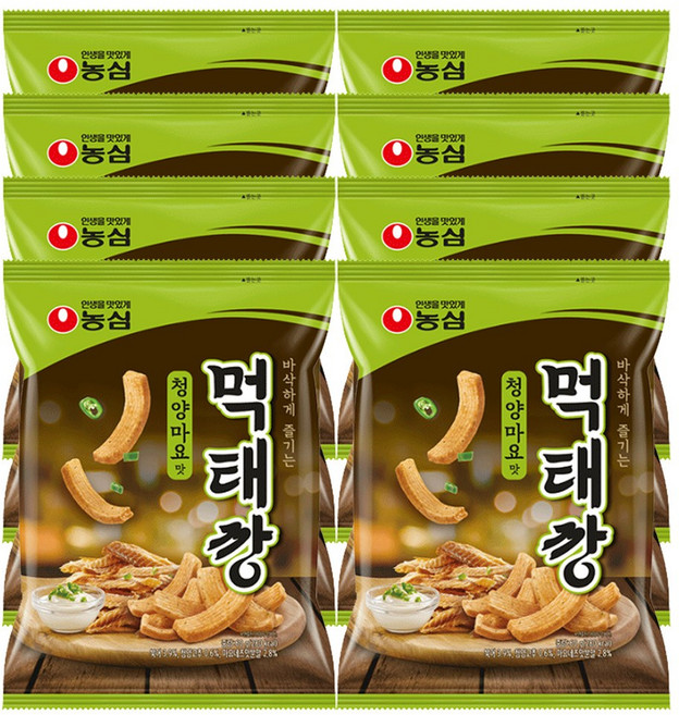 먹태깡 청양마요맛, 60g, 8개