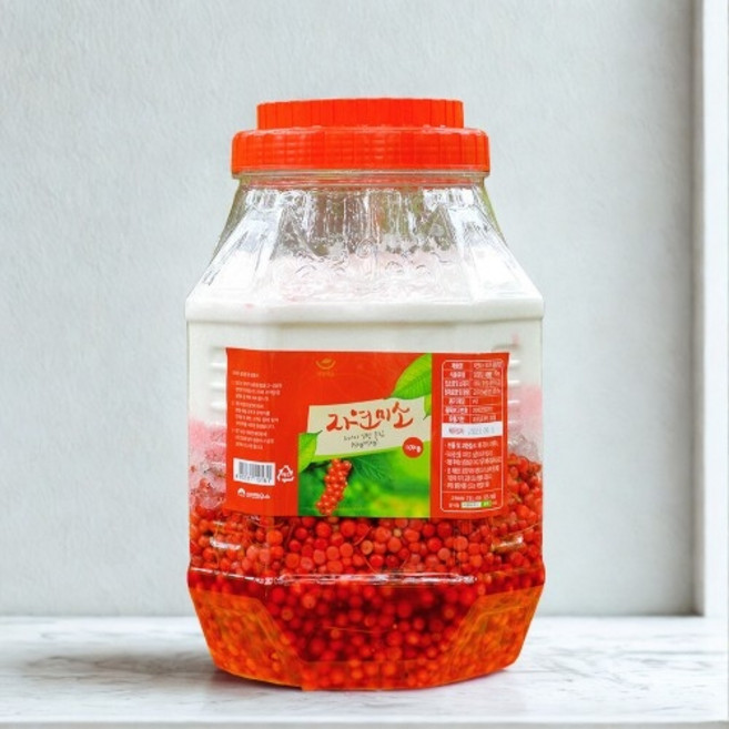 문경 생오미자 당절임 10kg 생오미자5kg+설탕5kg 국내산, 1