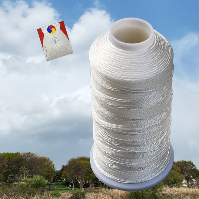 나일롱 6합 연실, 1개, 화이트